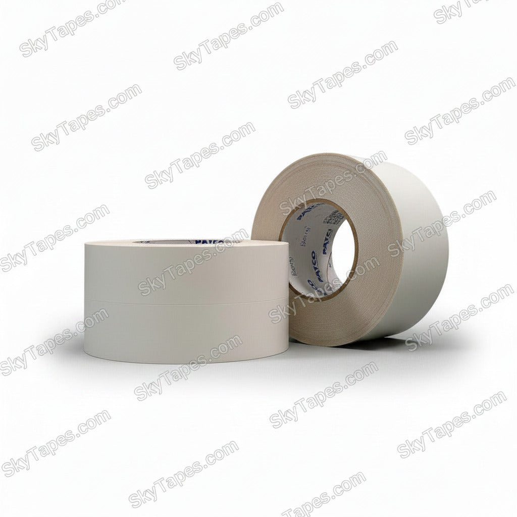 Patco D9100 wide-width aircraft waterseal tape two rolls showing Patco hub labels — 2 or 3 inch