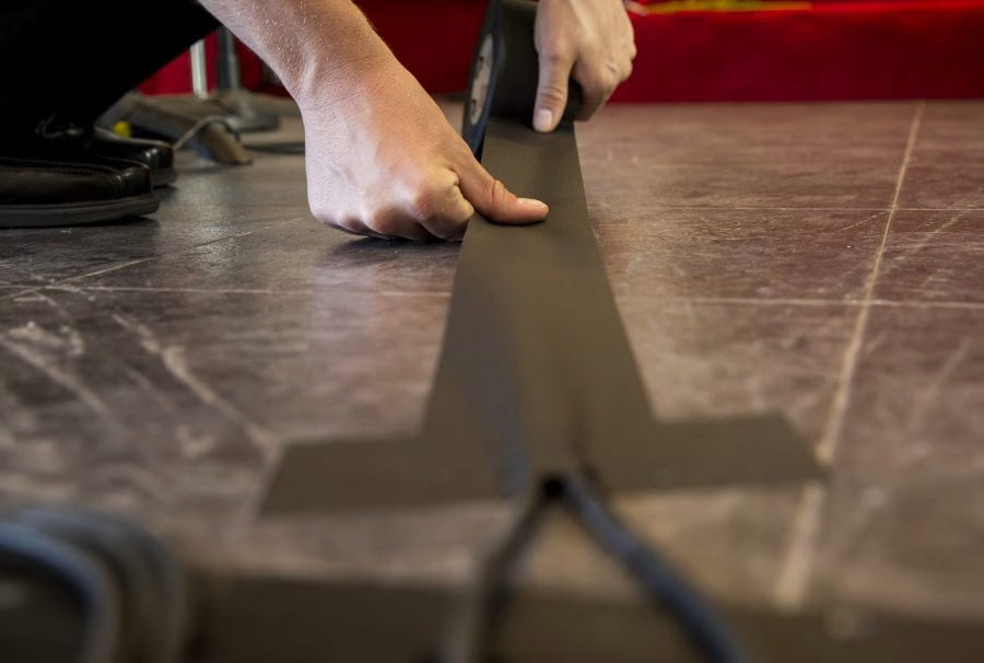 How to Tape Down Cables with Gaffer Tape (The Right Way)