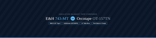 OT-157TN vs E&H 743-MT: Where Each Tape Wins