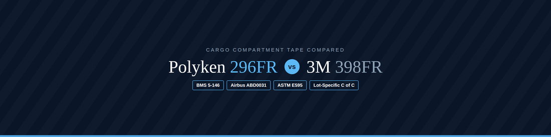 3M 398FR vs Polyken 296FR: 7 Differences That Matter