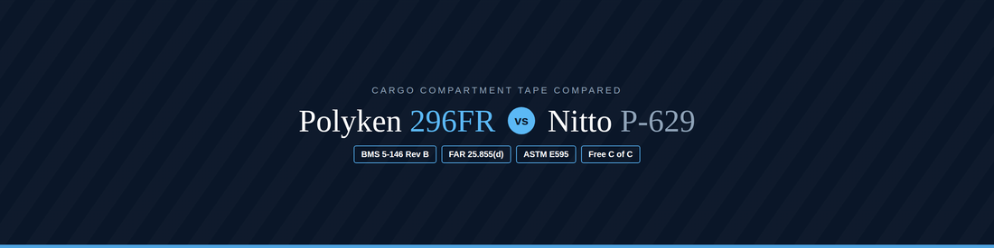 Nitto P-629 vs Polyken 296FR: 7 Differences That Matter