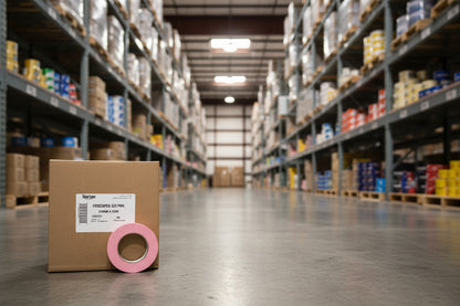 FrogTape 325 Pink CP 325 high-temperature performance masking tape by Shurtape, 48mm roll, 325°F rated, for automotive marine and metal fabrication