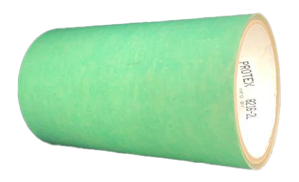Mask-Off Protex 8216-2L Low-Tack Polyester Film | 2 Mil Transparent Green | Boeing BAC 5034 | Airbus AIMS 12-6-001