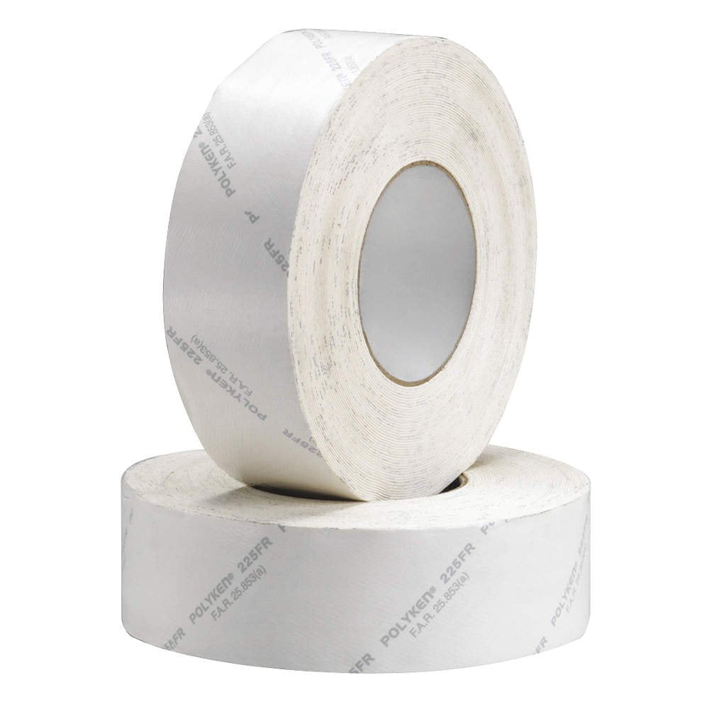 Polyken 225FR Flame Retardant Cargo Pit Duct Tape | 12 Mil | FAR 25.853(a) | DMS 1968E | Fokker FK05-006