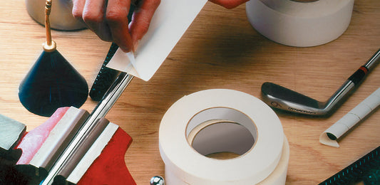 Intertape IPG 591 Premium Double-Coated Flatback Tape | 7 Mil | Golf Grip Tape | Natural Rubber Adhesive