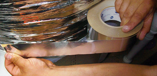 Intertape ALF300 3 Mil Premium Aluminum Foil Tape | Self-Wound | Boeing BAC D6-34501 | SAE-AMS-T-23397B | 3M 425 Alternative