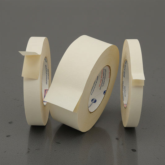 Intertape IPG 591 Premium Double-Coated Flatback Tape | 7 Mil | Golf Grip Tape | Natural Rubber Adhesive