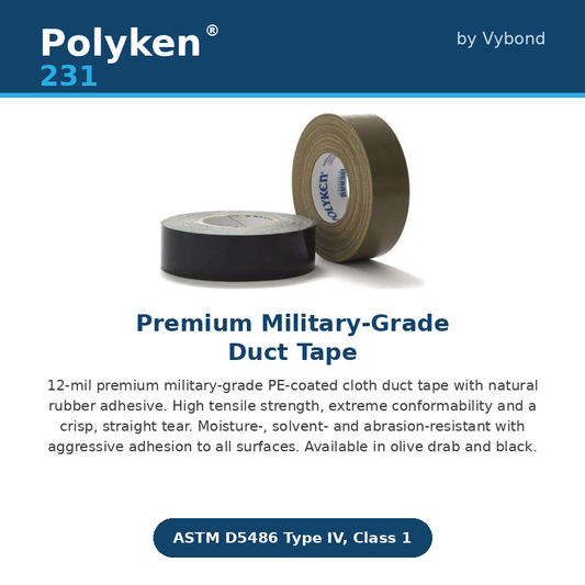 Polyken 231 Military Duct Tape