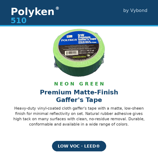 Polyken-510-Neon-green-Premium-Fluorescent-Gaffers