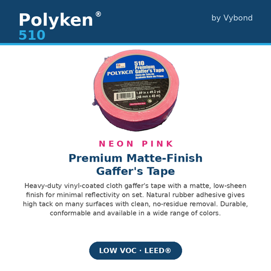 Polyken-510-Neon-pink-Premium-Fluorescent-Gaffers